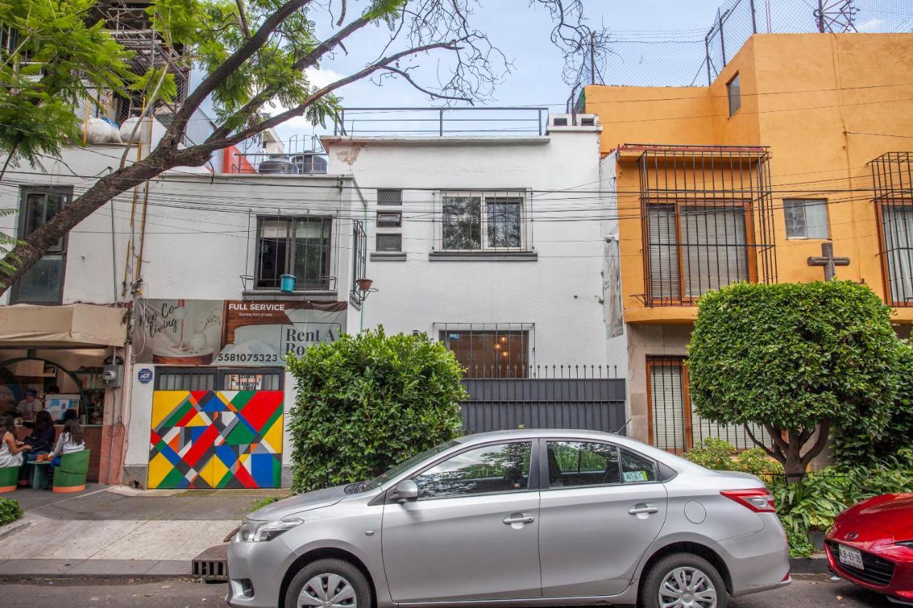 Experience México City Condesa, Central Location, Rooftop Terrace, Coworking, Amazing Artistic Place Extérieur photo