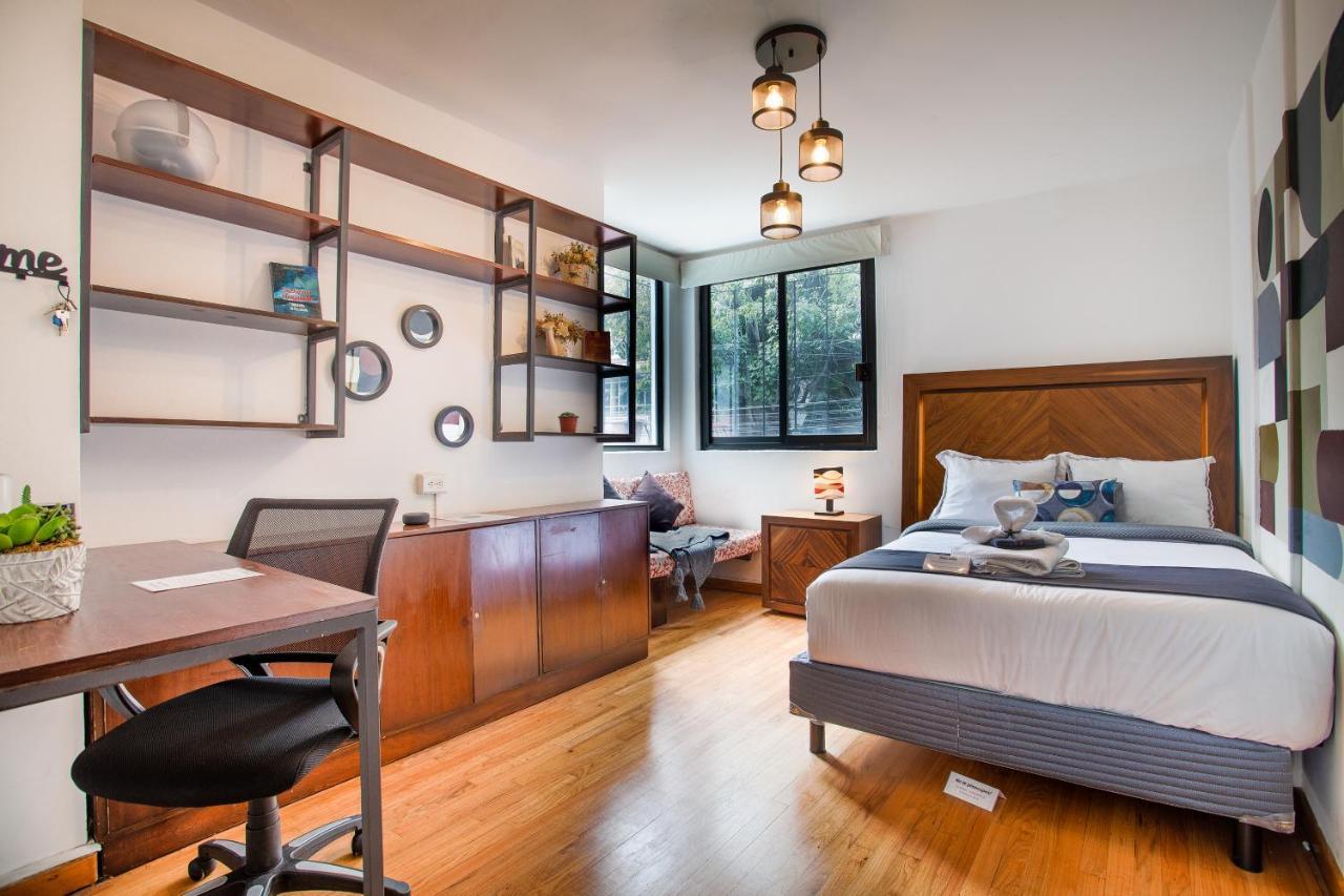 Experience México City Condesa, Central Location, Rooftop Terrace, Coworking, Amazing Artistic Place Extérieur photo