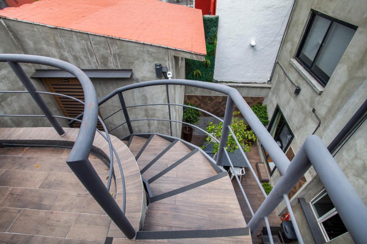 Experience México City Condesa, Central Location, Rooftop Terrace, Coworking, Amazing Artistic Place Extérieur photo