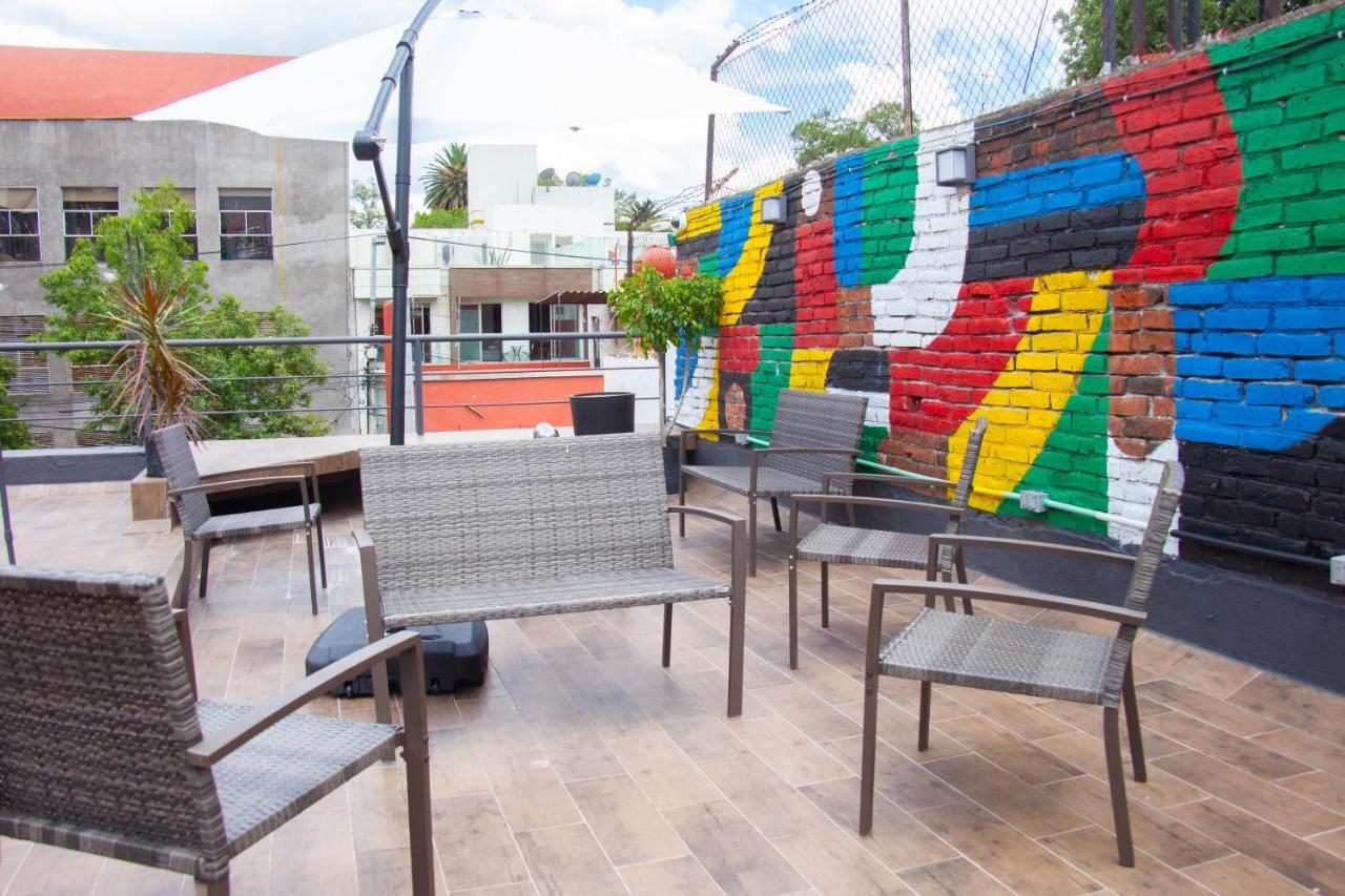 Experience México City Condesa, Central Location, Rooftop Terrace, Coworking, Amazing Artistic Place Extérieur photo