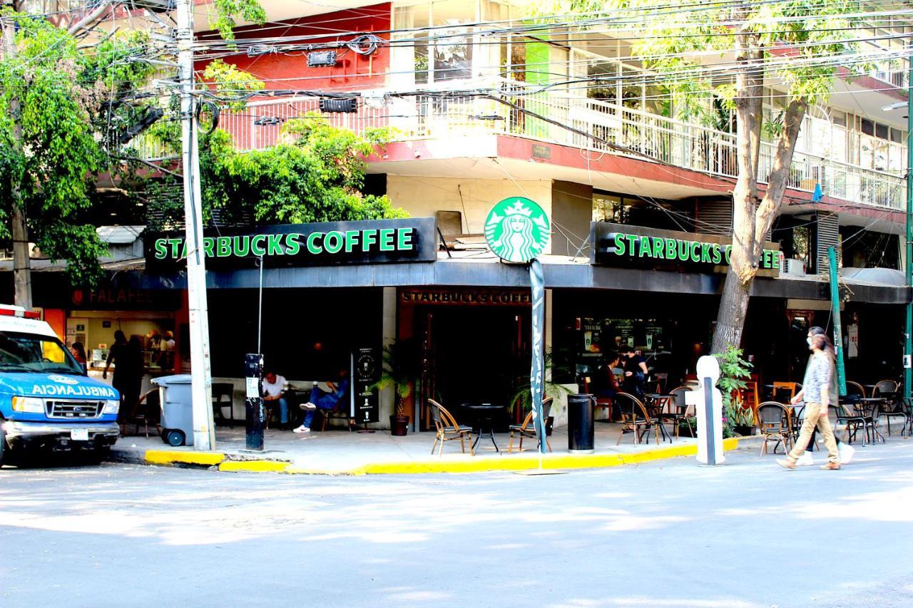 Experience México City Condesa, Central Location, Rooftop Terrace, Coworking, Amazing Artistic Place Extérieur photo