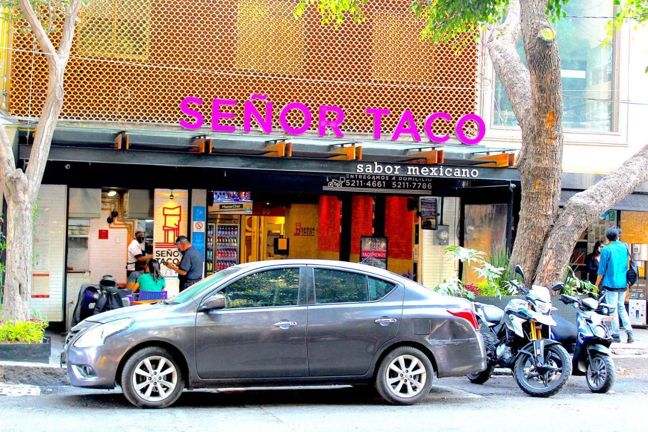 Experience México City Condesa, Central Location, Rooftop Terrace, Coworking, Amazing Artistic Place Extérieur photo