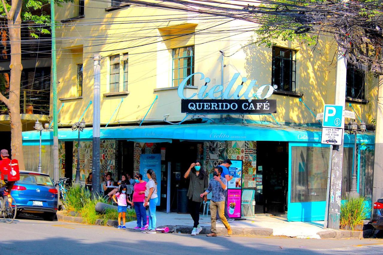 Experience México City Condesa, Central Location, Rooftop Terrace, Coworking, Amazing Artistic Place Extérieur photo