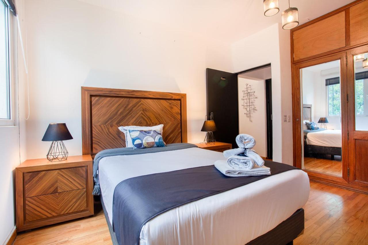 Experience México City Condesa, Central Location, Rooftop Terrace, Coworking, Amazing Artistic Place Extérieur photo